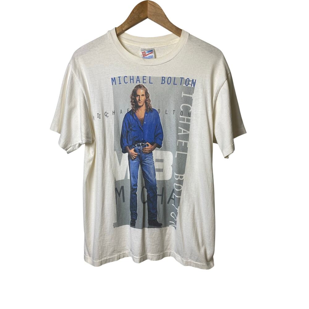 Vintage Michael Bolton 1994 Concert Tour Single Stitch T-shirt Size Large